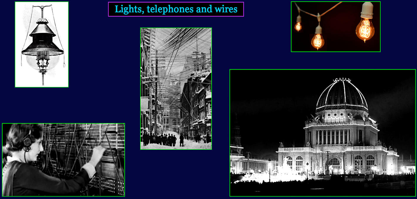 Birth of power grid, 1890